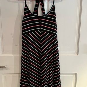 Patagonia Striped Dress with keyhole back - M
